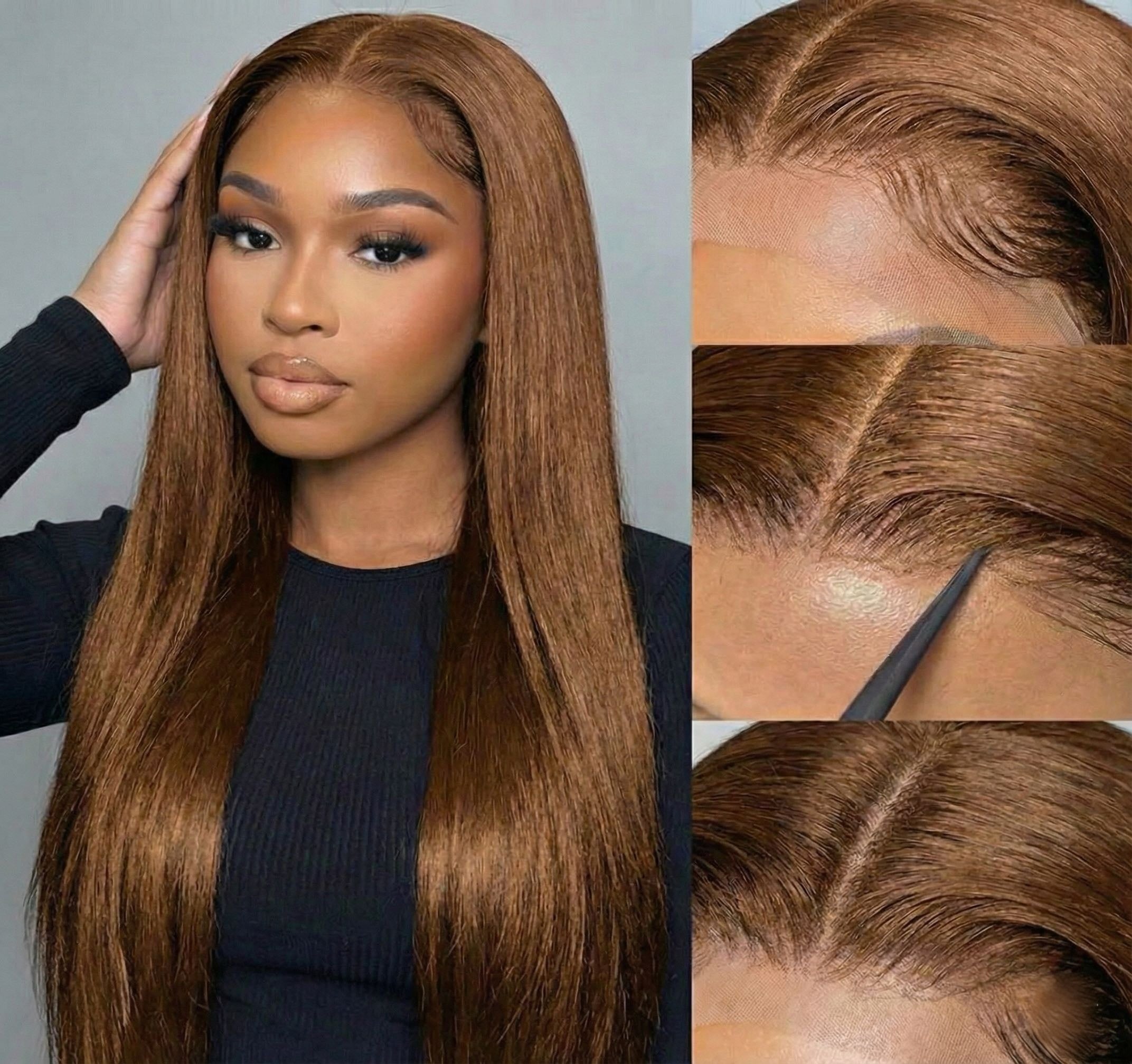 Straight Synthetic Lace Front Wig