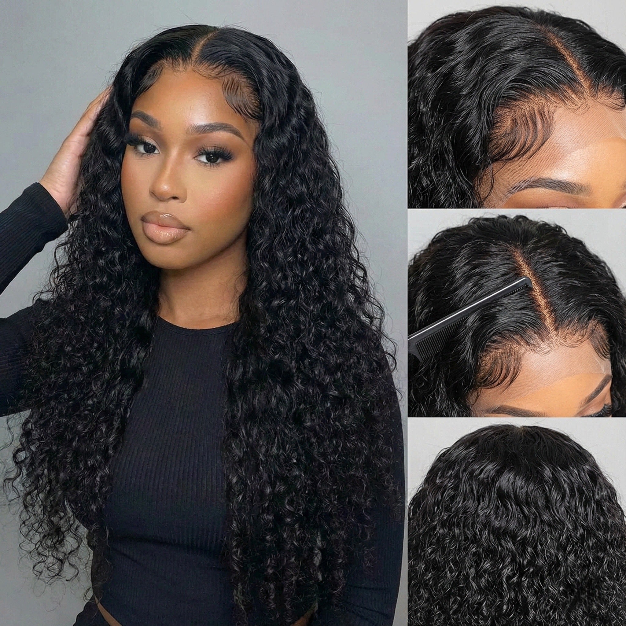 Soft Curl Lace Wig
